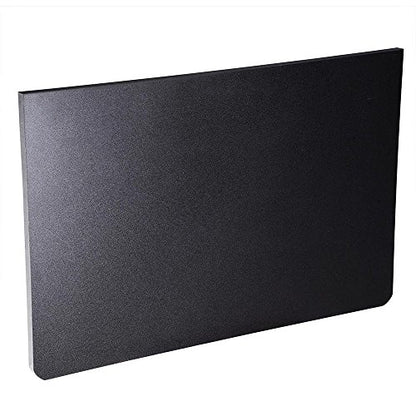Yescom Wall Mounted Floating Folding Desk Wooden PC Dining Drop Leaf Table - color: Black