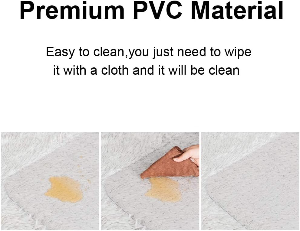 Azadx Chair Mat for Carpet 48"x 36" with Lip Chair Mat Thick and Sturdy | Office Chair Mat for Carpet Protector Floor Mat on Low Pile Carpets Easy Glide Rolling Desk Computer Chair Mat for Home - size: 36 x 48'' for carpet