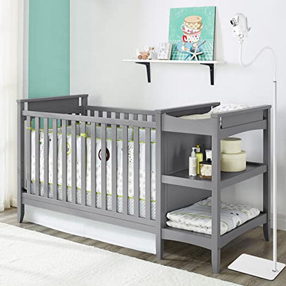 iTODOS Baby Monitor Floor Stand Holder Mount Compatible with HelloBaby HB6550/6560,Infant Optics DXR-8 Pro,Nanit Pro & Flex Stand,VTech VM819/VM901,Momcozy,Owlet,eufy,Babysense,Motorola