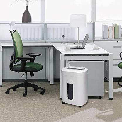 Aurora AU1060MA Professional Grade 10-Sheet High Security Micro-Cut Paper and Credit Card Shredder/ 60 Minutes/Security Level P-5, White, AU1060MA 10-Sheet High Security Microcut - style: 10-Sheet Micro-cut