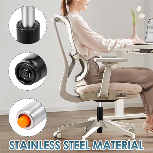 12-18 inch Universal Office Chair Gas Lift Cylinder, 2 Office Seat Gas Lift Cylinder Replacement, Supports up to 450 lbs, Hydraulic Pneumatic Shock Piston, Fit for Most Chairs