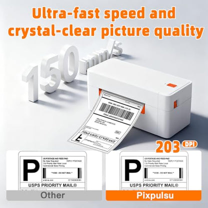 A81-Pro 4x6 Thermal Label Printer, Wireless Bluetooth Shipping Label | Maker for Fast Ecommerce Shipping, Compatible with Amazon, Shopify, Small Business, iOS/Android/Windows