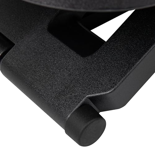 Mind Reader Foot Rest, Under Desk at Work, Ergonomic, Height Adjustable, Office, Plastic, 17" L x 13" W x 6.25" H, Black (Pack of 5) - size: Single (Pack of 5)