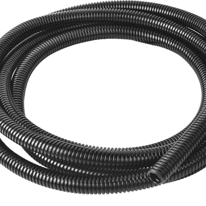 3/8 Inch Wire Loom Split Tubing - 25 ft Cord Protector Electric Wires Covers, Automotive Wire Flexible Conduit - size: 3/8"-25ft