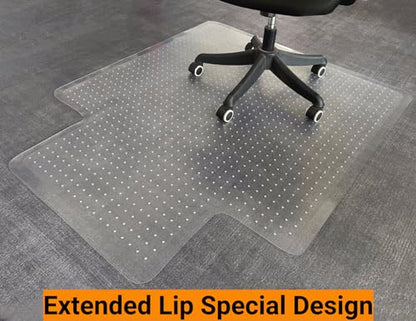 36"x 48"Office Chair Mat for Carpet, Heavy Duty Floor Protector - size: 36"x 48" Clear