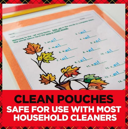 Scotch Thermal Pouches 5 mil, 8.9 in x 11.4 in (228 mm x 291 mm) (Pack of 400) - size: 400-Pack