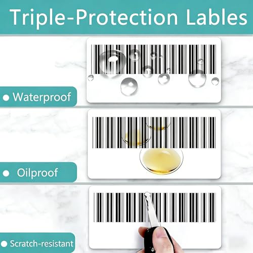 9800 Pcs 3"x2" Direct Thermal Labels, 14 Rolls, 700 Labels/Roll | Barcode Labels for Business, Shipping and Address Mailing, Compatible with Zebra, Rollo, Munbyn & Most Thermal Printers - size: 3"x2"--9800