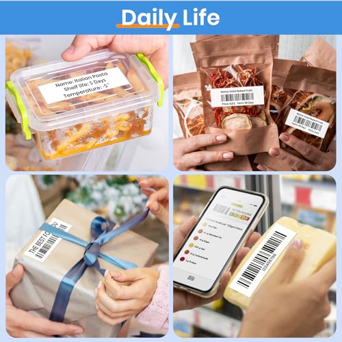 12 Roll Compatible with Brother DK-1208 Large Address Labels 4800 Pcs - size: 1.5" X 3.5”