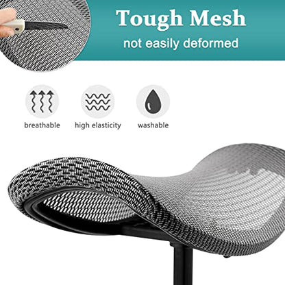 Lilithye Footrest for Desk Adjustable Height 2-in-1 Function Rotatable Ergonomic Under Desk Footrest Ottoman Stool Rolling Leg Rest for Home Office (Gray) - color: 1-gray
