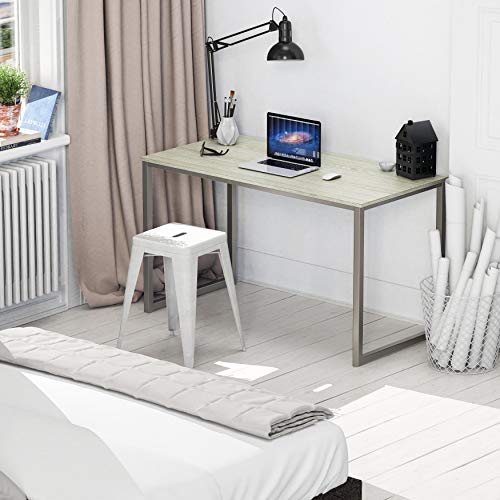 SHW Mission 40-Inch Home Office Computer Desk, Maple - color: Maple, size: 40-Inch