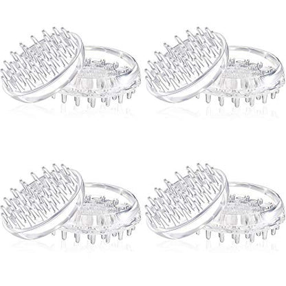 Jetec 8 Pcs Carpet Protectors Furniture Leg Spiked Caster Cups, Round - style: Round