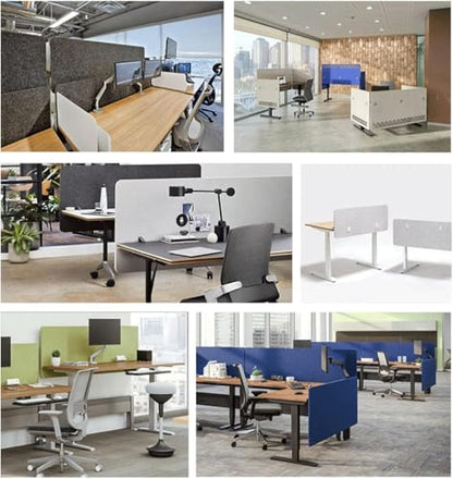 Freestanding Desk Divider - Soundproof Privacy Panel Partitions for Office, Reduce Noise & Visual Distractions, Enhance Focus & Productivity,05,30 * 120CM - color: 05, size: 30*120CM