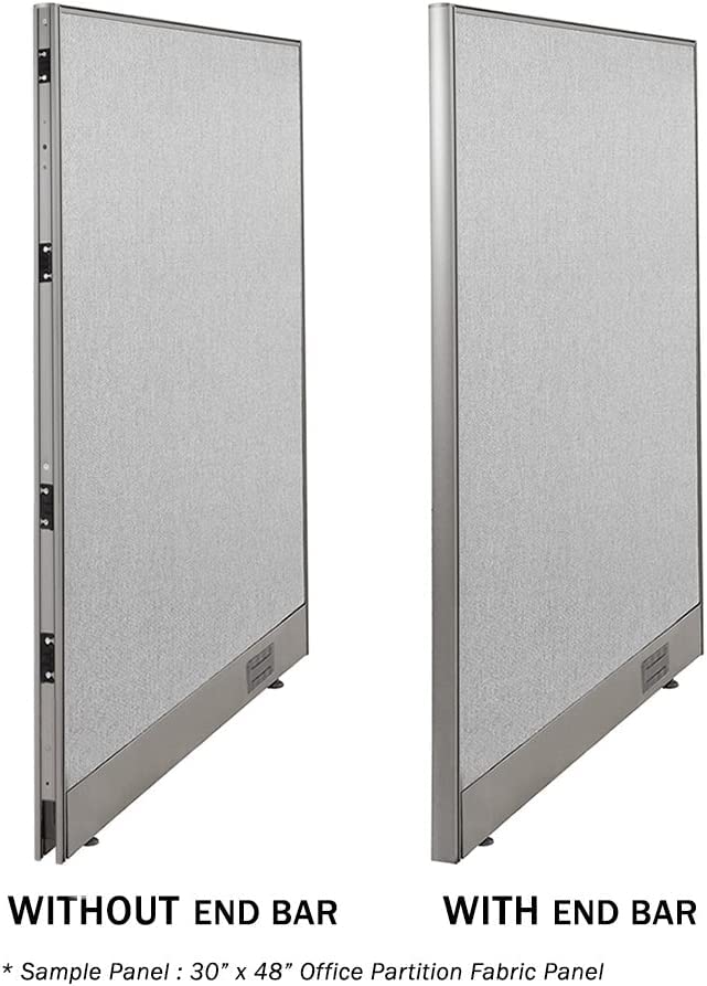 Office Partition Single Panel (36" w X 72" h) 3ft x 6ft - size: 36w x 72h