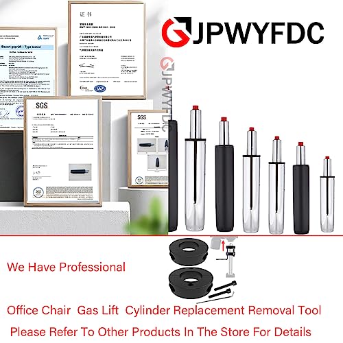 Office Chair Hydraulic Cylinder Replacement6.3 in-Office Chair Replacement Parts. - color: Black6