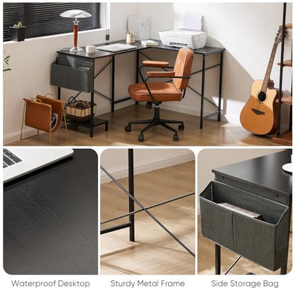 Sweetcrispy L Shaped Desk - Computer Gaming Corner Desk