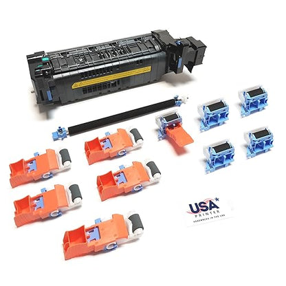 J8J87A-DMKv1-USA (L0H24-67901) Deluxe Maintenance Kit for HP LaserJet M607 M608 M609 M631 M632 M633 with RM2-1256 Fuser, RM2-6800 Transfer Roller, & 5 Sets of J8J70-67904 for Tray 2-6 - size: Maint. Kit Tray 2-6 + TR