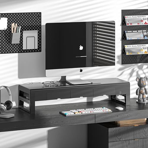 Computer monitor stand (Basic Version, 700mm Drawer) - color: Basic Version, size: 700mm Drawer