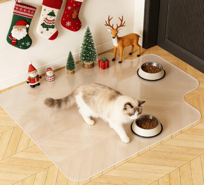Yecaye Desk Chair Mat for Hardwood Floor, Office PVC Computer Chair Mat, Floor Protector for Rolling Chairs (Transparent, 45" x 53") - size: 45" x 53"