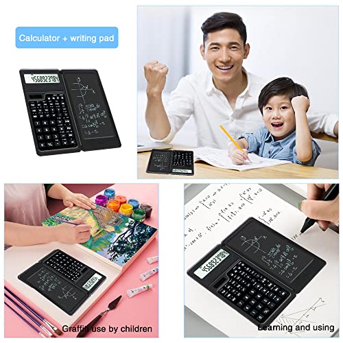 LveSunny Solar Scientific Calculator for Students, 10-Digit Large Screen - color: solar