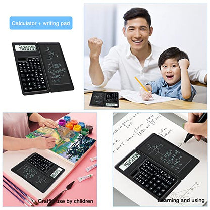 LveSunny Solar Scientific Calculator for Students, 10-Digit Large Screen - color: solar