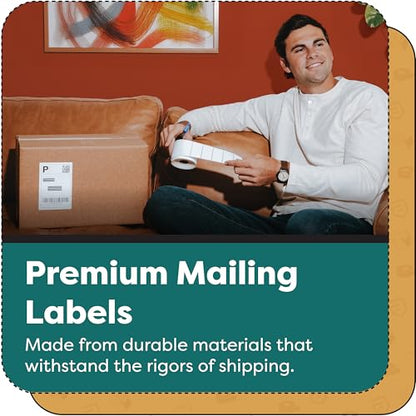 4" X 1.5" Direct Thermal Labels (9000 Count, 10 Rolls) - Barcode Labels | Wide Thermal Sticker Roll for Carton and Product Identification - Compatible With Zebra and Rollo Printers - Aegis Adhesives - size: 4" X 1.5"