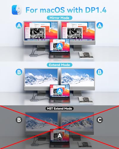 9-in-1 Docking Station Dual Monitor 4K LIONWEI USB C Hub for Laptop Mac - color: 9-in-1 (2 HDMI)