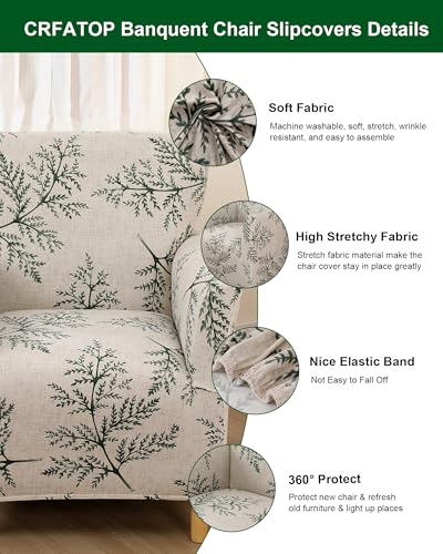 CRFATOP Accent Chair Cover, Stretch Armchair Slipcover for Living Room - color: Color A19