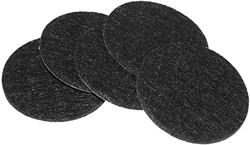 Bell Glides Replacement Office Chair Feet High Profile Wheel Stopper 5 Pack | 5 Pack high profile bell glides with 7/16 x 7/8 inch grip ring stem and felt pads convert chair caster wheels to stationary - size: High Profile