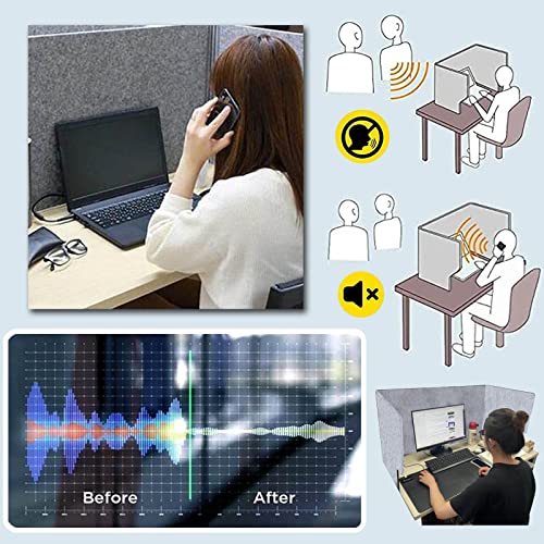 Desk Privacy Panel, Freestanding Office Partition, Desktop for Study Carrel Reduces Distractions, Stand Up(80cm/31in) - size: 80cm/31in