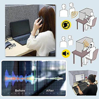 Desk Privacy Panel, Freestanding Office Partition, Desktop for Study Carrel Reduces Distractions, Stand Up(80cm/31in) - size: 80cm/31in
