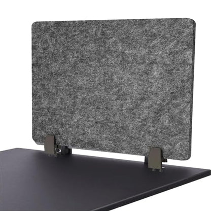 Freestanding Acoustic Desk Partition NoiseReducing Panels for Soundproofing & Privacy Office Desk Dividers (Black) Enhance Work Focus & Productivity - color: Black