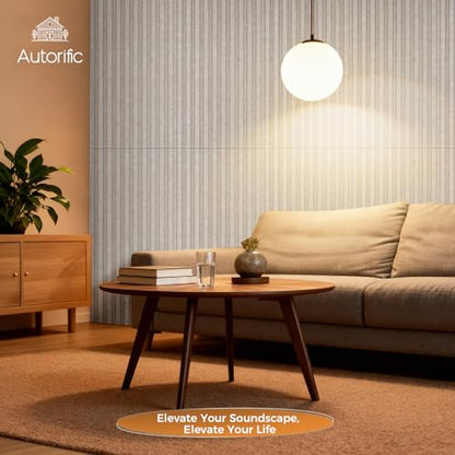 Thickened Acoustic Wall Panels,4 Pack,47.2”x23.6”x0.72”,Camel - color: Camel, size: 4 PCS