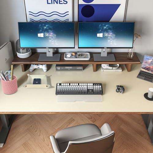 DAWNTREES Dual Sided Desk Mat,Khaki Leather Desk Pad,47.2''x23.6'',Cork Desk Mat Protector,120x60cm Extra Large Mouse Pad,with PU Leather Valet Tray Organizer,Desk Writing Pad for Office and Home - color: Khaki, size: 47.2" x 23.6"