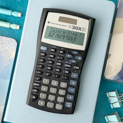 TI-30XIIS Scientific Calculator Texas Instruments, Black - color: Black
