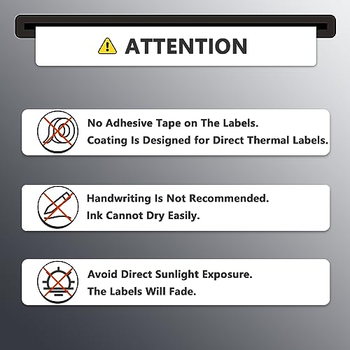 BETCKEY - 3" x 1.5" (76 mm x 38 mm) Thermal Labels, [20 Roll/19000 Labels]