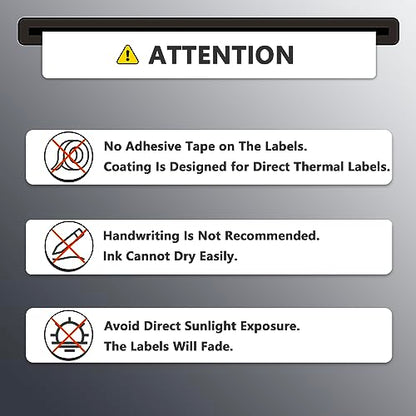 BETCKEY - 3" x 1.5" (76 mm x 38 mm) Thermal Labels, [20 Roll/19000 Labels]