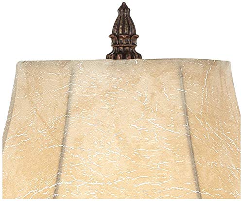Rosslyn Bronze Plug-In Swing Arm Wall Lamps Set of 2 Rustic Light Fixture