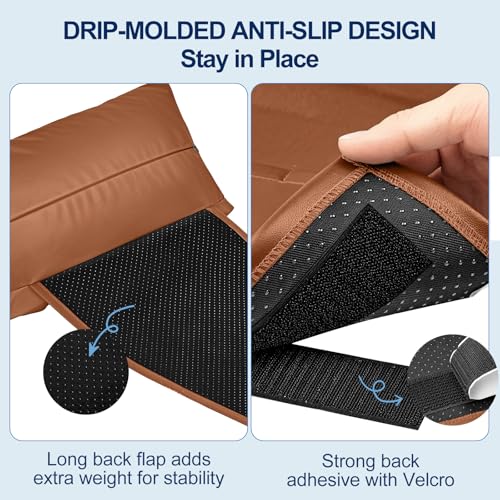 Recliner Pillow, Adjustable Neck & Head Support Pillow - color: Brown