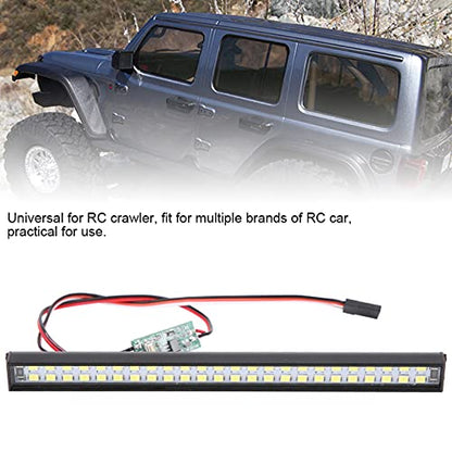 48pcs LED RC Roof Lamp for RC Car, Wireless Remote Control Light Bar with 3 Modes, Universal Fit for HPI Axial HSP Crawler Accessories