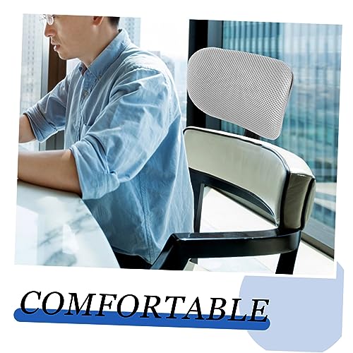 Computer Chair Head Pillow Easy Install Liftable Headrest for Office Chair Support - color: Black