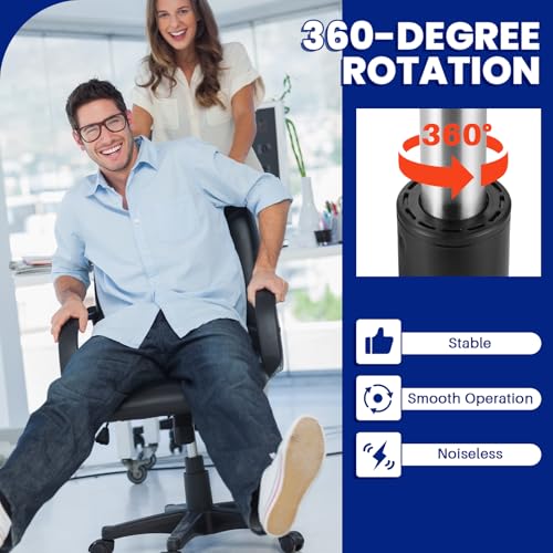 MAOPINER Office Chair Cylinder Replacement, 5" Long Stroke Gas Lift, Heavy-Duty Hydraulic Piston for Most Office Chairs