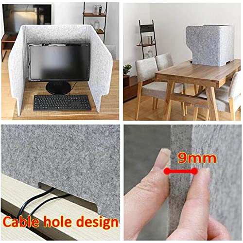 LIGUOYI Free Standing Desk Dividers Desk Panel, Office Divider Partition Reduces Noise and Visual Distractions, Desktop Privacy Panel for Home Offices Libraries Classroom - size: L80cm/31.5in