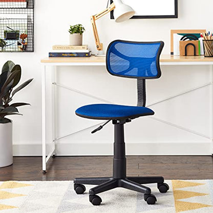Urban Lifestyle Swivel Mesh Desk Chair, Royal Blue 21D x 21W x 33H in - color: Royal Blue