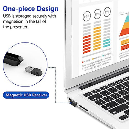 Kinizuxi Wireless Presentation Clicker for PowerPoint with Hyperlink
