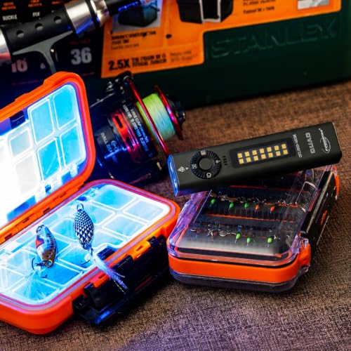PowerTac Quad 2000 Lumen Flashlight, 4-in-1 Flat Design | USB-C Rechargeable, Multi-Light EDC Light (Green) - color: Green