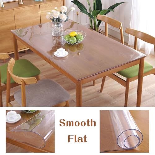 12 x 30 Inch 1.5mm Thick Frosted Counter Table Protector, Desk Saver Pad, Multipurpose Mat, Placemat Nonstick Nonskid Heat-Resistant Pad for Office, Dresser, Night Stand - size: 12" x 30"