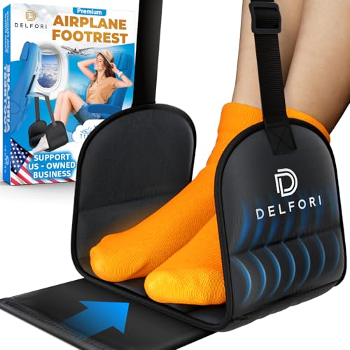 Foot Hammock for Plane Travel, Foot Sling Eases Swelling on Long Flights