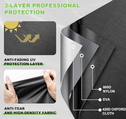 Printer Dust Cover for Canon Megatank G3290 Printer (Black) - color: Black
