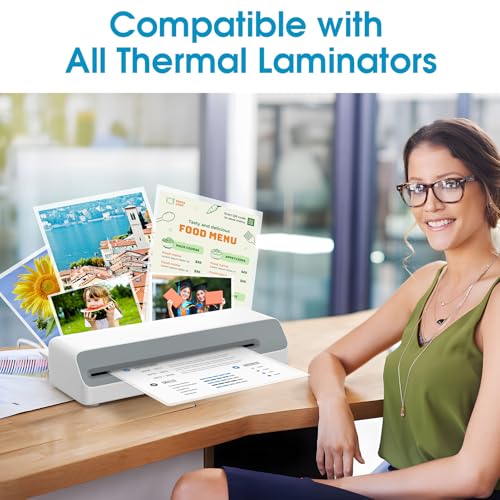 KTRIO 100 Pack Laminating Sheets 5 Mil, Laminating Pouches for 11x17 Paper - size: 11x17" | 5 mil