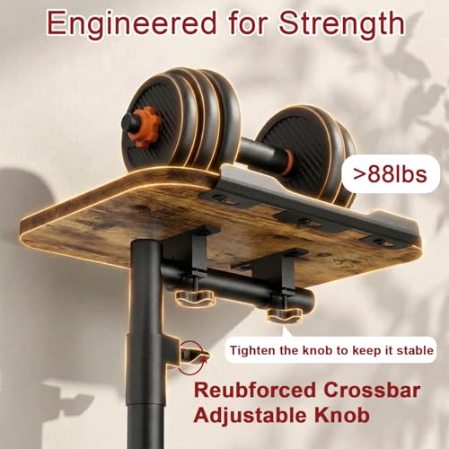 Tv Tray Table Adjustable Height Couch Side Table, Tilt Angle Adjustments-360° Swivel/180° Flip-Over Panel C-Shaped End Table With Tablet Slot, Computer Desk for Chair, Living Room (Rustic Brown) - color: Rustic Brown, style: Angle Tilt